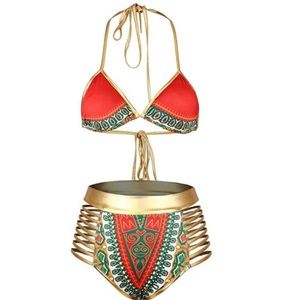 Women’s high waisted bikini